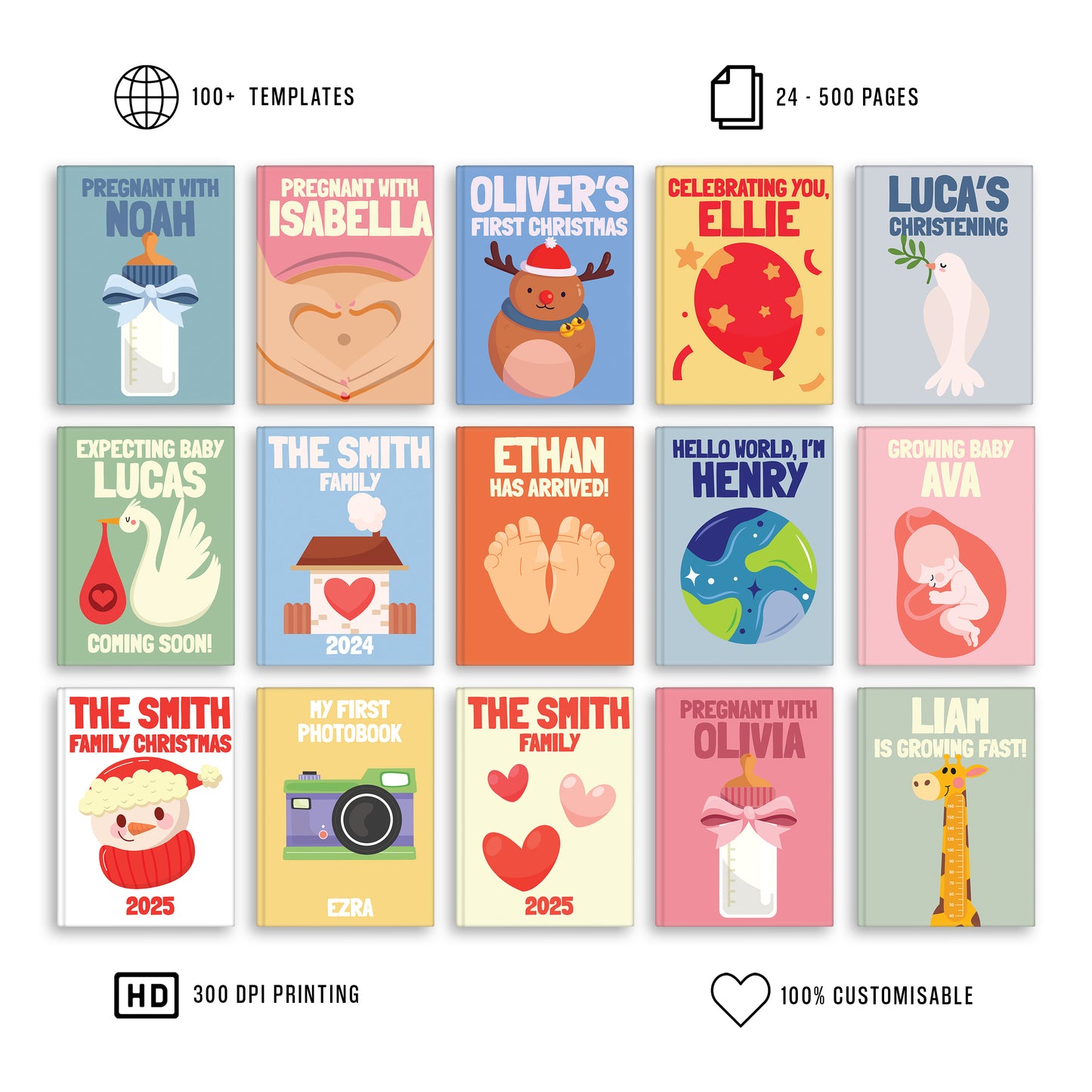 Custom Baby Book