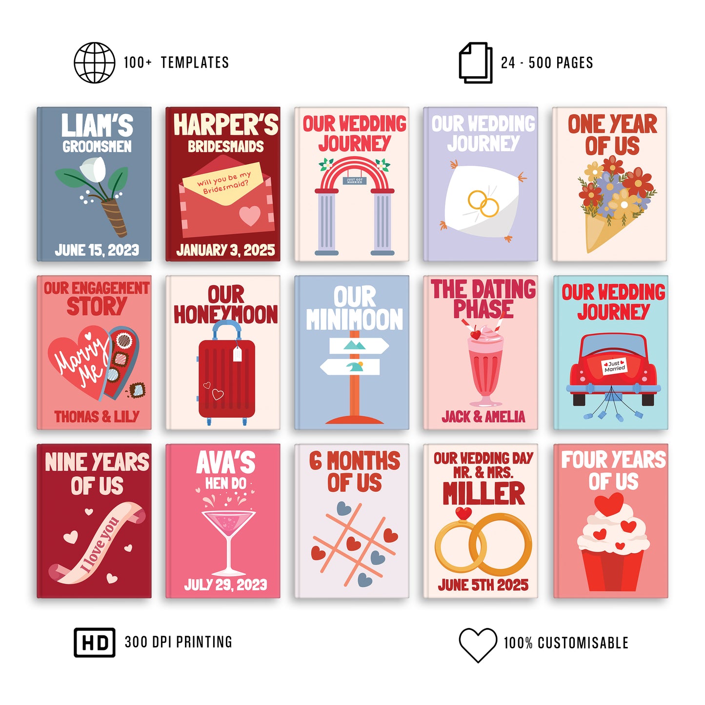 Custom Couples Book