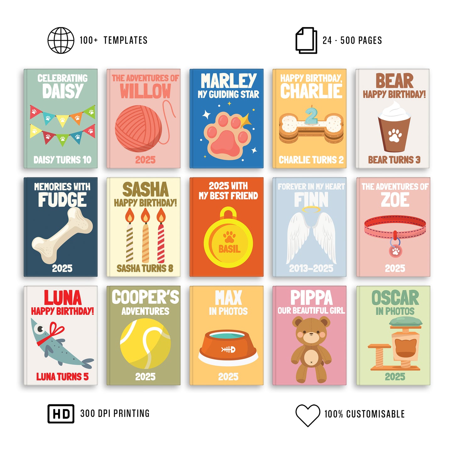 Custom Pet Book