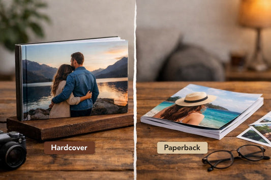Difference Between Hardcover and Paperback Photobooks