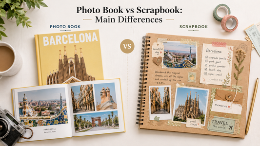 Photo Book vs Scrapbook
