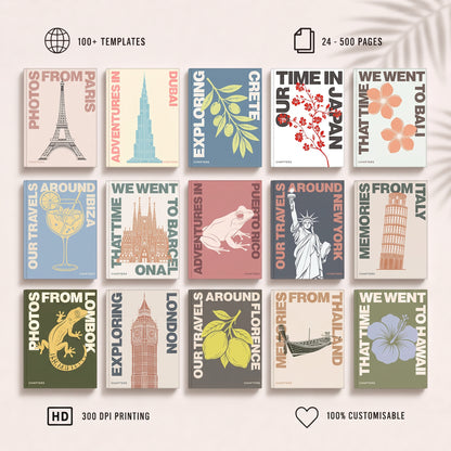 Custom Travel Book - Editorial Series