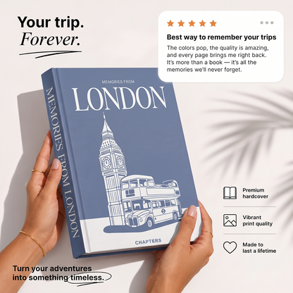 Custom Travel Book - Iconic Series