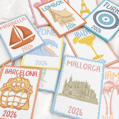 Custom Travel Book - Pastel Series