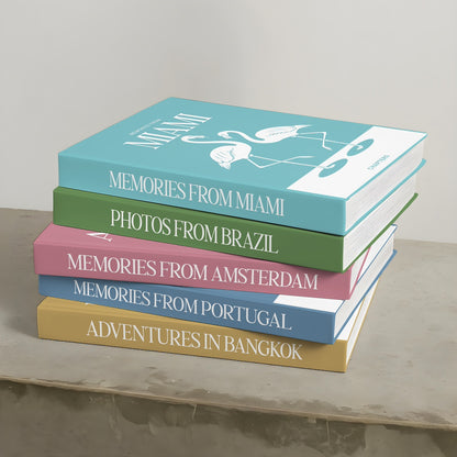 Custom Travel Book - Iconic Series