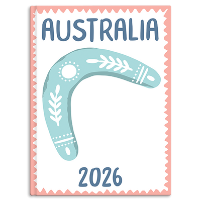 Australia - Pastel