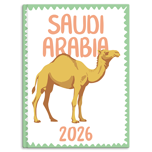 Saudi Arabia - Pastel