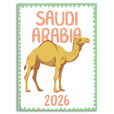 Saudi Arabia - Pastel