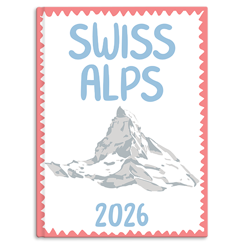 Swiss Alps - Pastel