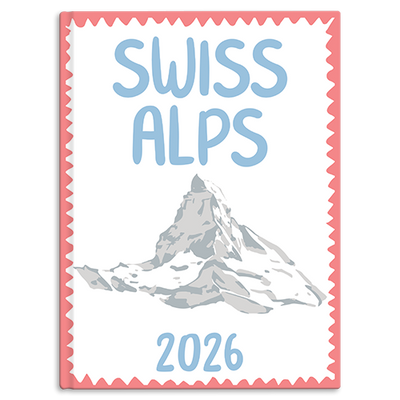 Swiss Alps - Pastel